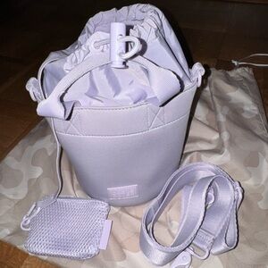 Dagne Dover Nico Bucket bag in washed lilac